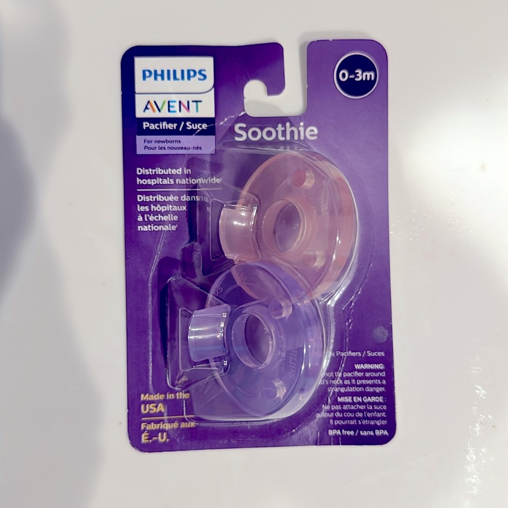 Philips Avent Soothie Newborn Pacifier 0 to 3 months